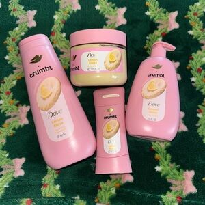 ❌SOLD - CROSS POSTED❌ 🆕 Dove x Crumbl *Limited Edition* [Lemon 🍋 Glaze] Full Set
